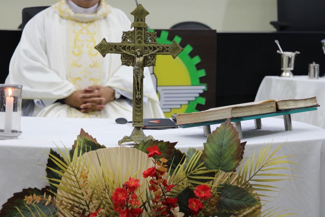 Missa e Visita da imagem peregrina de Nossa Senhora de Fátima - Foto 10