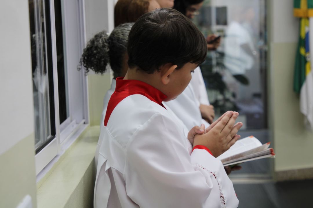 Missa e Visita da imagem peregrina de Nossa Senhora de Fátima - Foto 11