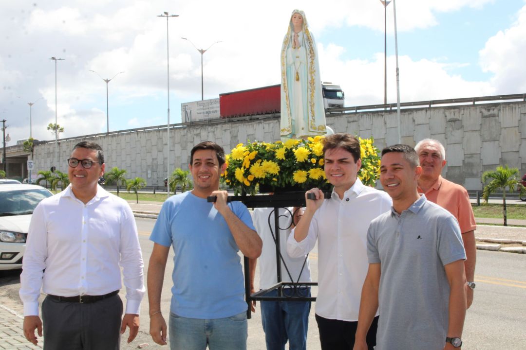Missa e Visita da imagem peregrina de Nossa Senhora de Fátima - Foto 25