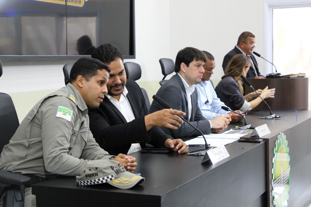 Reunião com a Comissão de Segurança - Foto 1