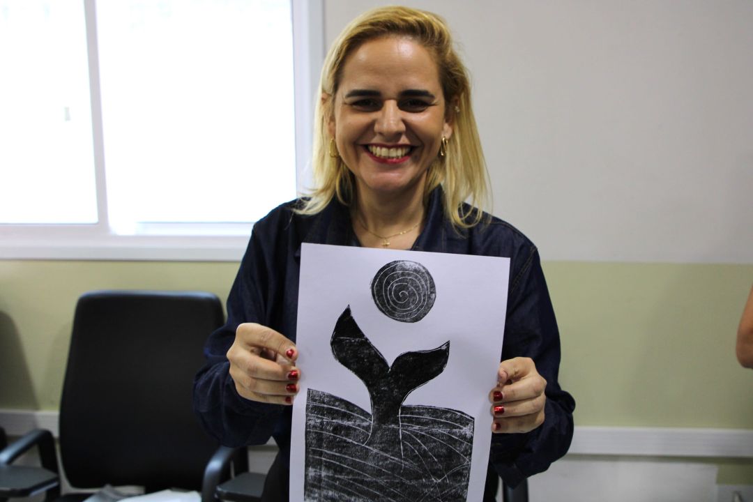 Oficina - Gravura em Tetra Pak - Foto 13